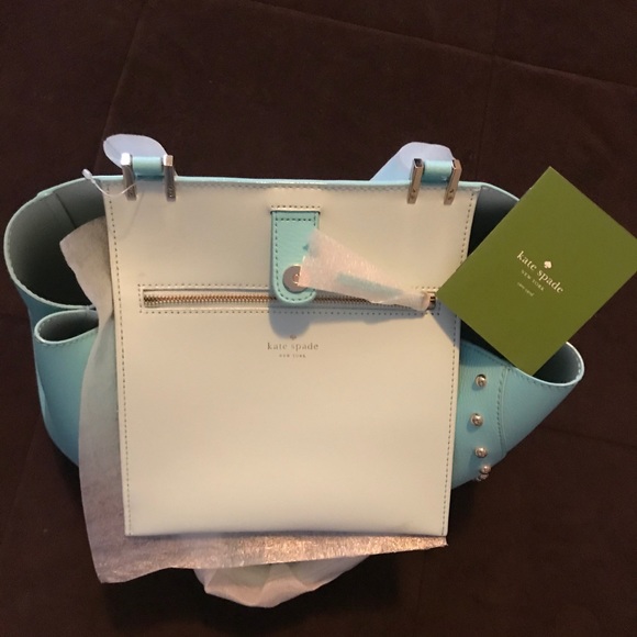 New Kate Spade Atoll Blue purse - Picture 5 of 7